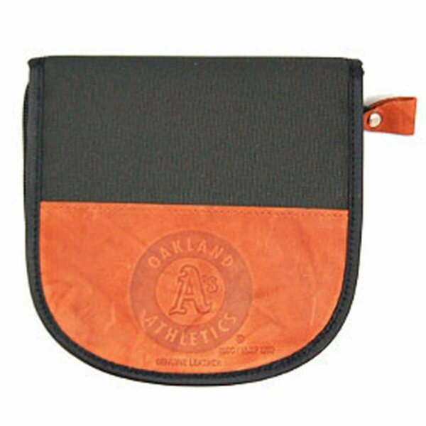 Rico Industries Oakland Athletics Leather/Nylon Embossed CD Case 2499455520